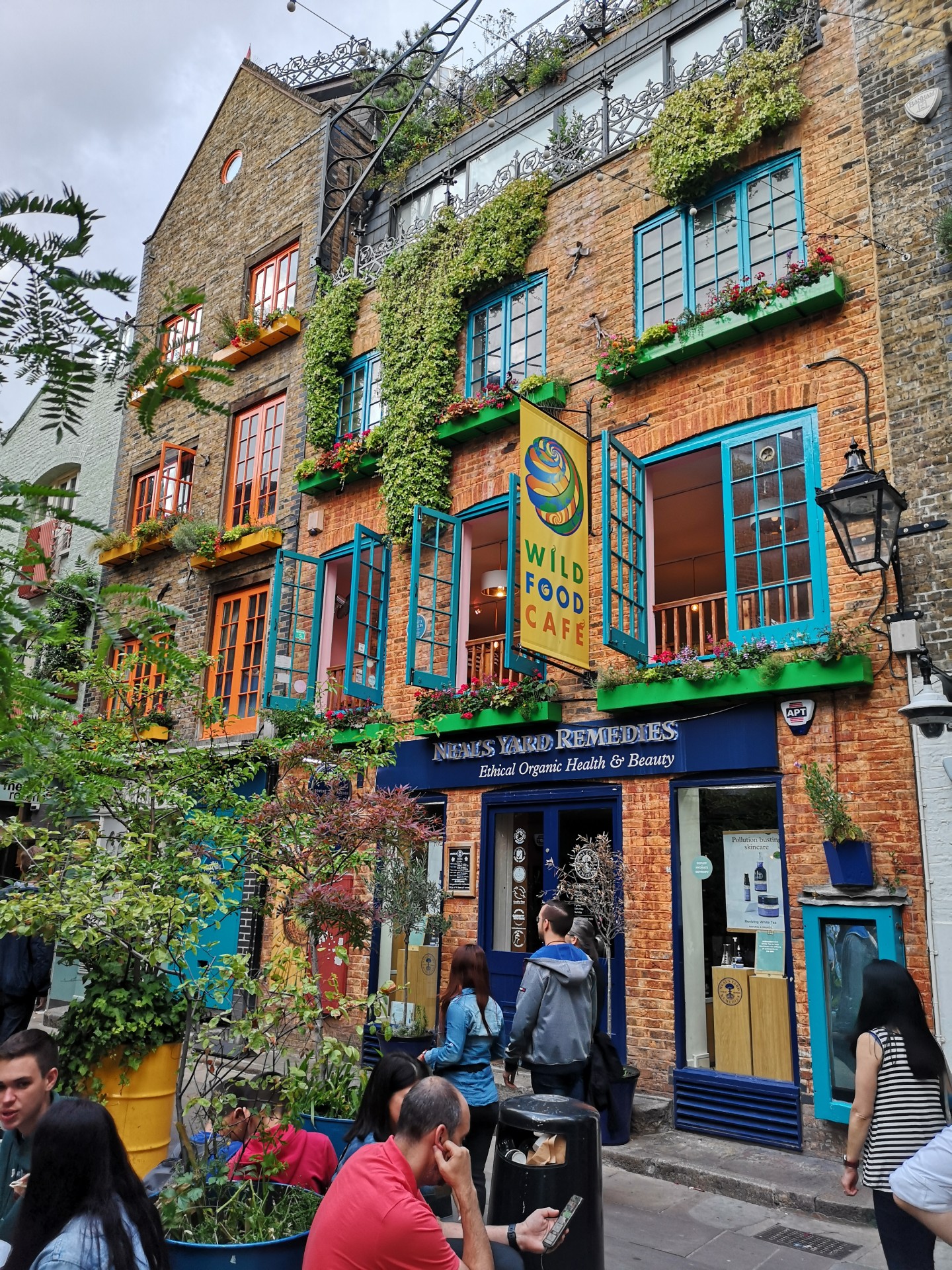 Neal's Yard Covent Garden, putovanje u London